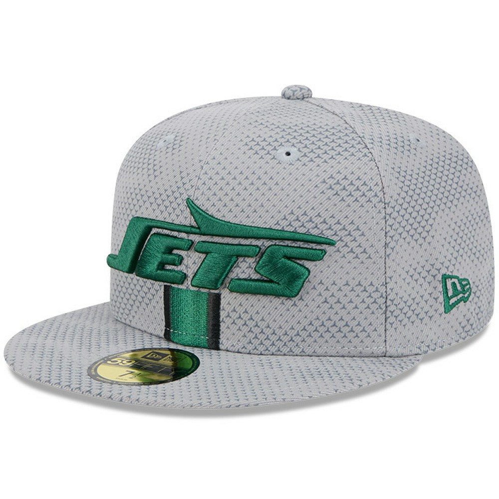 New York Jets New Era 2024 Sideline 59FIFTY Fitted Hat Gray