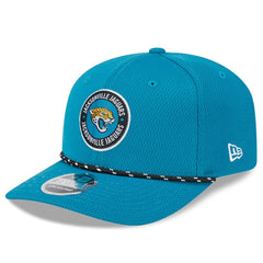 Jacksonville Jaguars New Era 2024 Sideline 9SEVENTY Stretch-Snap Hat Teal