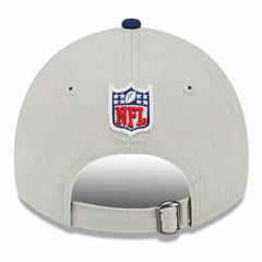 Dallas Cowboys New Era 2024 Sideline Historic 9TWENTY Adjustable Hat Stone/Navy