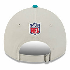 Miami Dolphins New Era 2024 Sideline Historic 9TWENTY Adjustable Hat Stone/Aqua