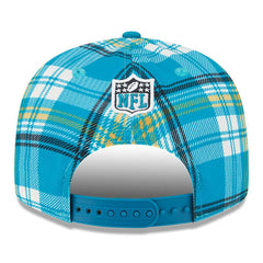 Jacksonville Jaguars New Era Youth 2024 Sideline Statement 9FIFTY Snapback Hat Teal