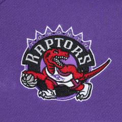 Toronto Raptors Head Coach Pullover Hoodie Red/Purple | Mitchell & Ness US