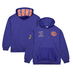 Phoenix Suns Team OG 2.0 Vintage Logo Fleece Pullover Hoodie Purple | Mitchell & Ness online