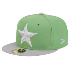 Dallas Cowboys New Era Two-Tone Color Pack 59FIFTY Fitted Hat Green/Gray