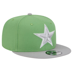 Dallas Cowboys New Era Two-Tone Color Pack 9FIFTY Snapback Hat Green