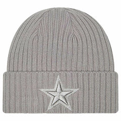Dallas Cowboys New Era Youth Tonal Color Pack Cuffed Knit Hat Gray