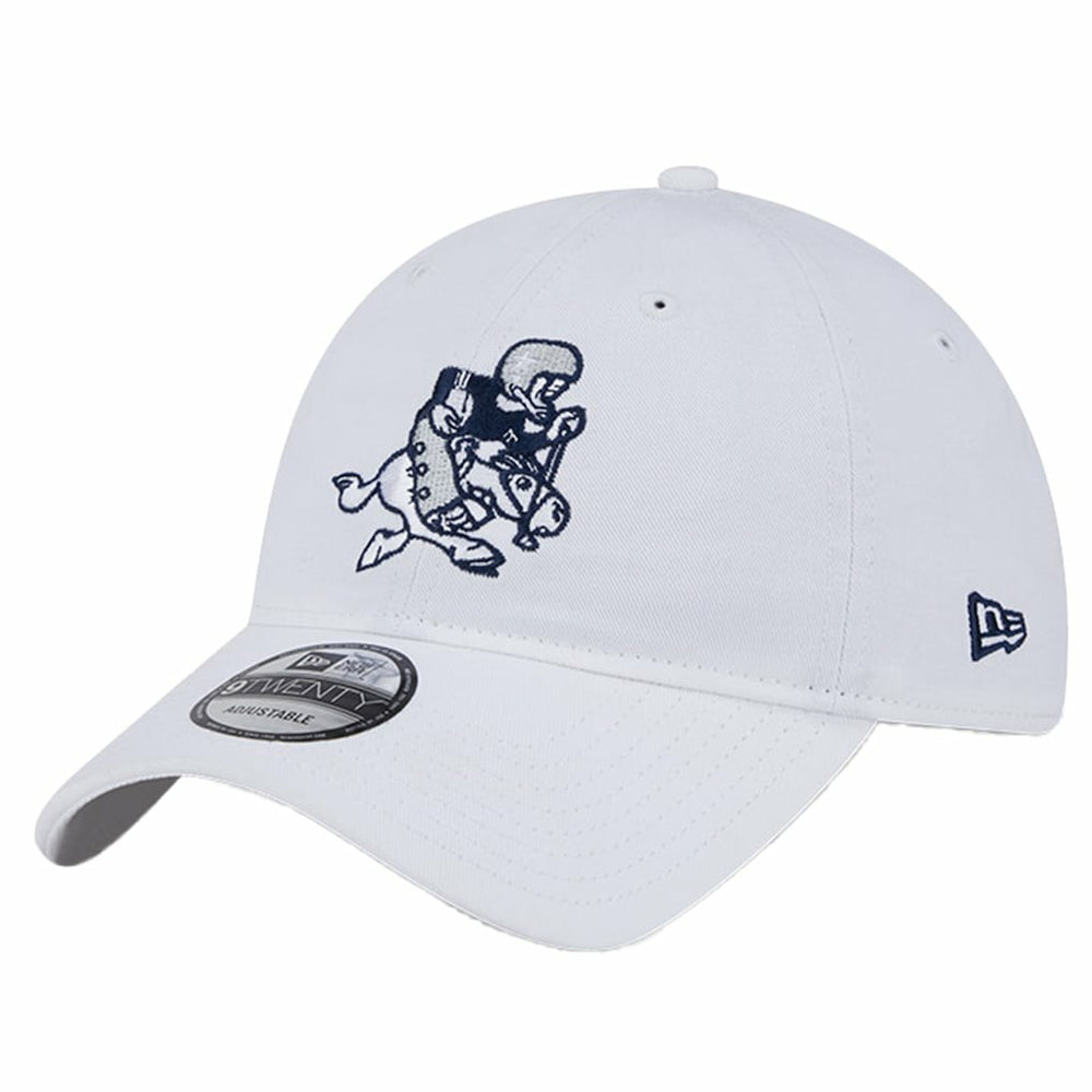 Dallas Cowboys New Era Retro Main 9TWENTY Adjustable Hat White