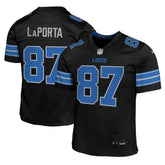 Nike Sam LaPorta Detroit Lions Youth Game Jersey Black