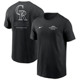 Colorado Rockies Nike 2024 MLB World Tour Mexico City Series T-Shirt - Black - Nike Lifestyle