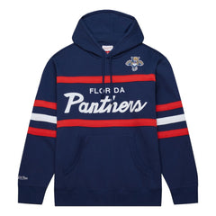 Florida Panthers Mitchell & Ness Head Coach Pullover Hoodie - Navy - NHL 201112909