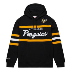Pittsburgh Penguins Mitchell & Ness Head Coach Pullover Hoodie - Black - NHL 201112926