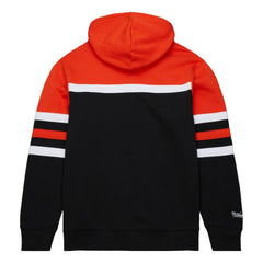 Philadelphia Flyers Mitchell & Ness Head Coach Pullover Hoodie - Black/Orange - NHL 201112927