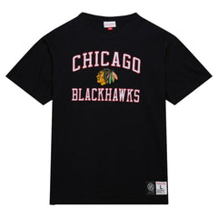 Chicago Blackhawks Mitchell & Ness Legendary Slub T-Shirt - Black - NHL 201112946