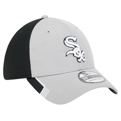 Chicago White Sox New Era Visor Trim 39THIRTY Flex Hat - Gray/Black - New Era Lifestyle