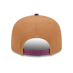 Los Angeles Angels New Era Color Pack Two-Tone 9FIFTY Snapback Hat - Brown/Purple - New Era Online