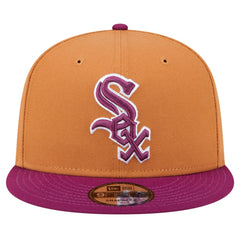 Chicago White Sox New Era Color Pack Two-Tone 9FIFTY Snapback Hat - Brown/Purple - New Era Online