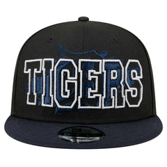 Detroit Tigers New Era Splatter 9FIFTY Snapback Hat - Black - New Era Sale