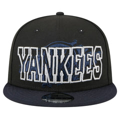 New York Yankees New Era Splatter 9FIFTY Snapback Hat - Black - New Era Sale