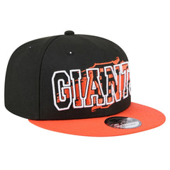 San Francisco Giants New Era Splatter 9FIFTY Snapback Hat - Black - New Era Online