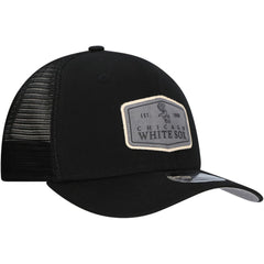 Chicago White Sox New Era Labeled 9SEVENTY Stretch-Snap Adjustable Hat - Black - New Era Discount