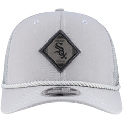 Chicago White Sox New Era Logo 9SEVENTY Stretch-Snap Adjustable Hat - Gray - New Era Sale