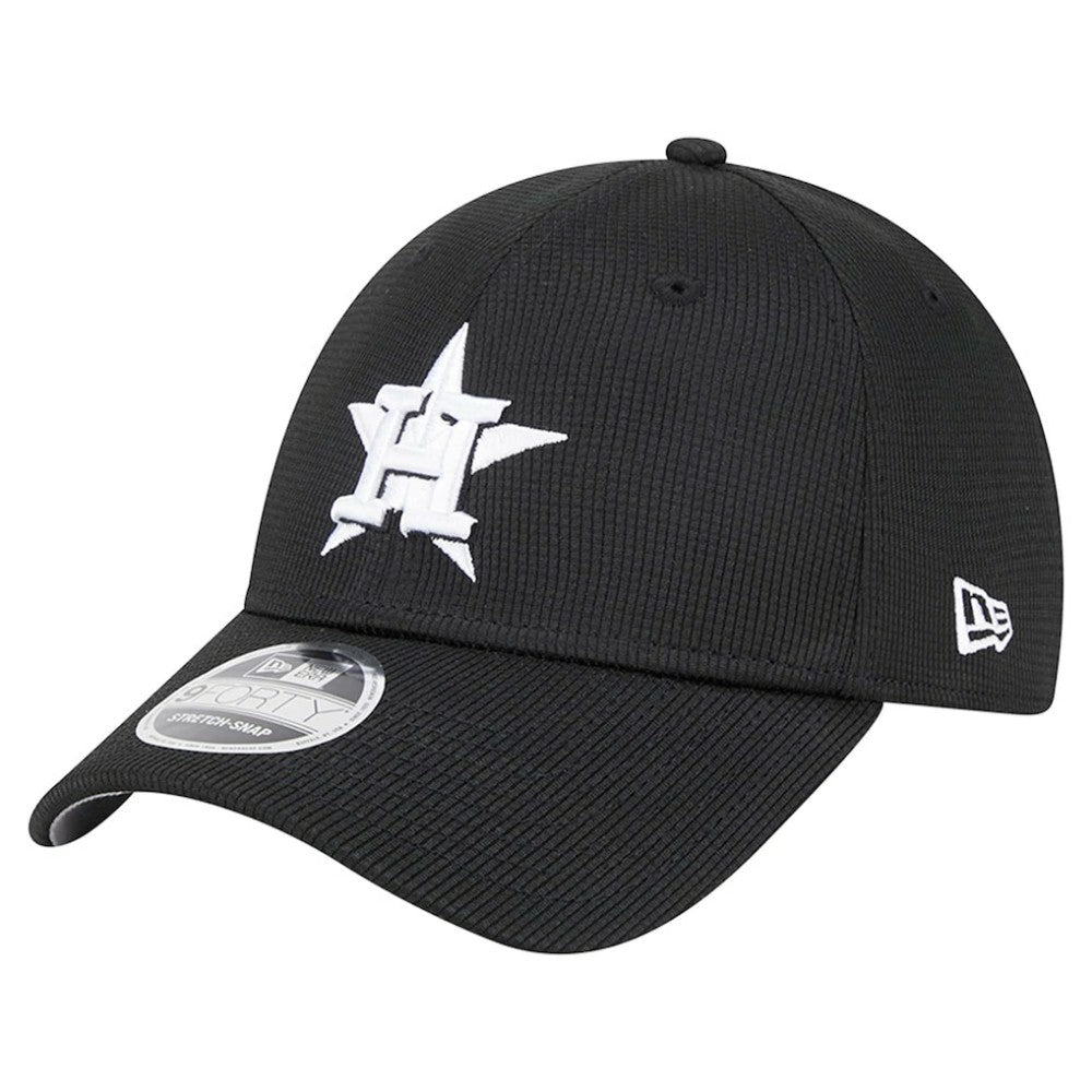 Houston Astros New Era Pivot 9FORTY Adjustable Hat - Black - New Era Discount