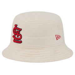 St. Louis Cardinals New Era Women's Cozy Bucket Hat - White - New Era Sale