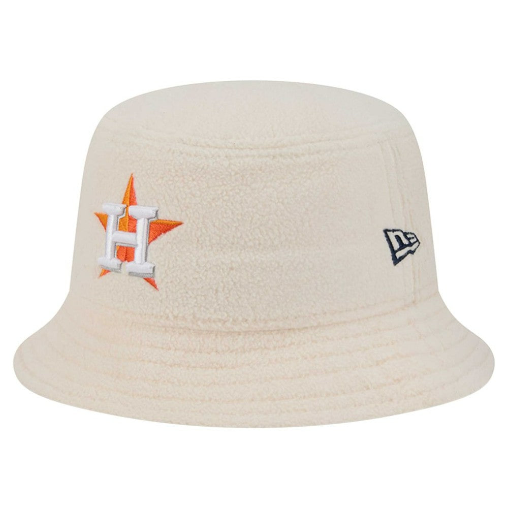 Houston Astros New Era Women's Chrome Cozy Bucket Hat - White - New Era Sale