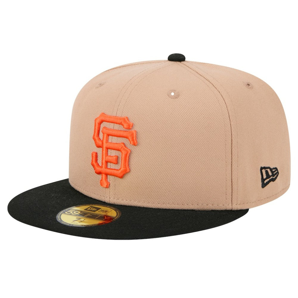 San Francisco Giants New Era 59FIFTY Fitted Hat - Khaki - New Era Online