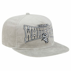 New Era Chicago White Sox Gray Corduroy Golfer Snapback Hat - New Era Sale