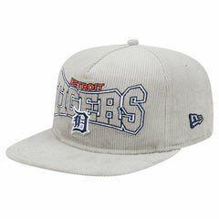 New Era Detroit Tigers Gray Corduroy Golfer Snapback Hat - New Era Online