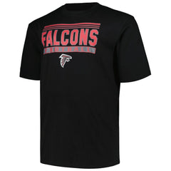 Fanatics Atlanta Falcons Big & Tall Pop T-Shirt Black