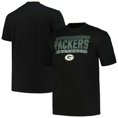 Fanatics Green Bay Packers Big & Tall Pop T-Shirt Black
