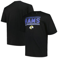 Fanatics Los Angeles Rams Big & Tall Pop T-Shirt Black