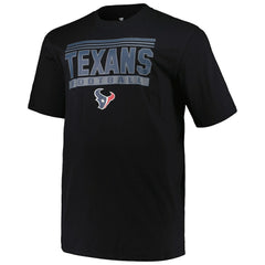 Fanatics Houston Texans Big & Tall Pop T-Shirt Black