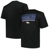 Fanatics Denver Broncos Big & Tall Pop T-Shirt Black