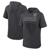 Fanatics Las Vegas Raiders Big & Tall Hoodie T-Shirt Black
