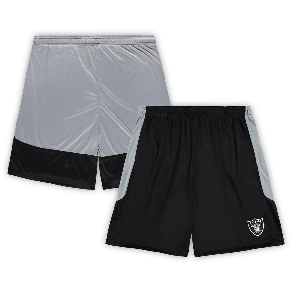 Fanatics Las Vegas Raiders Big & Tall Team Logo Shorts Black