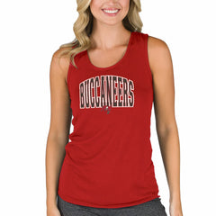 Tampa Bay Buccaneers Concepts Sport Women's Marathon Racer Back Tank Top Red