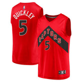 Immanuel Quickley Toronto Raptors Youth Fast Break Player Jersey Icon Edition Red | Fanatics Lifestyle