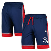 New York Giants Starter Vintage Fan Favorite Shorts Royal/Red