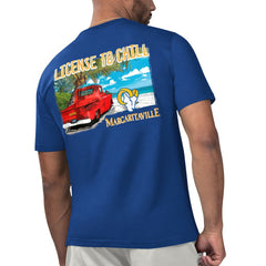 Los Angeles Rams Margaritaville Licensed to Chill T-Shirt Royal