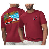 Arizona Cardinals Margaritaville Licensed to Chill T-Shirt Cardinal