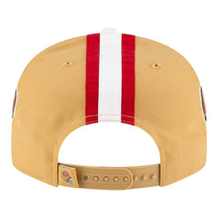 San Francisco 49ers New Era Helmet 9FIFTY Snapback Hat Gold