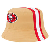 San Francisco 49ers New Era Helmet Bucket Hat Gold