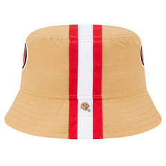 San Francisco 49ers New Era Helmet Bucket Hat Gold