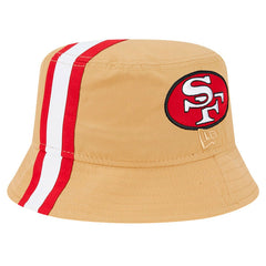 San Francisco 49ers New Era Helmet Bucket Hat Gold