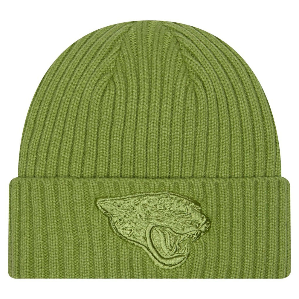 Jacksonville Jaguars New Era Color Pack Cuffed Knit Hat Green