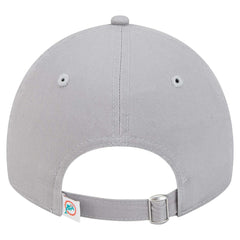 Miami Dolphins New Era Women's Throwback 9TWENTY Adjustable Hat Gray