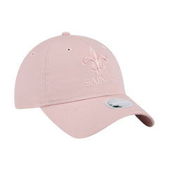 New Orleans Saints New Era Women's Main 9TWENTY Adjustable Hat Main 9TWENTY Adjustable Hat Light Pink